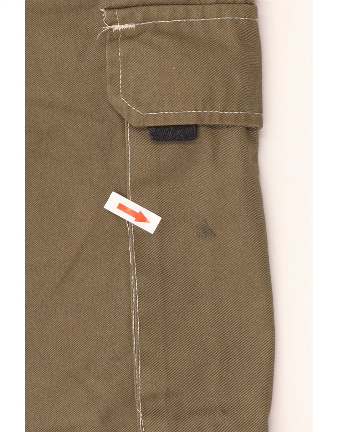 Basics Muške kratke hlače Cargo XL W38 kaki poliester