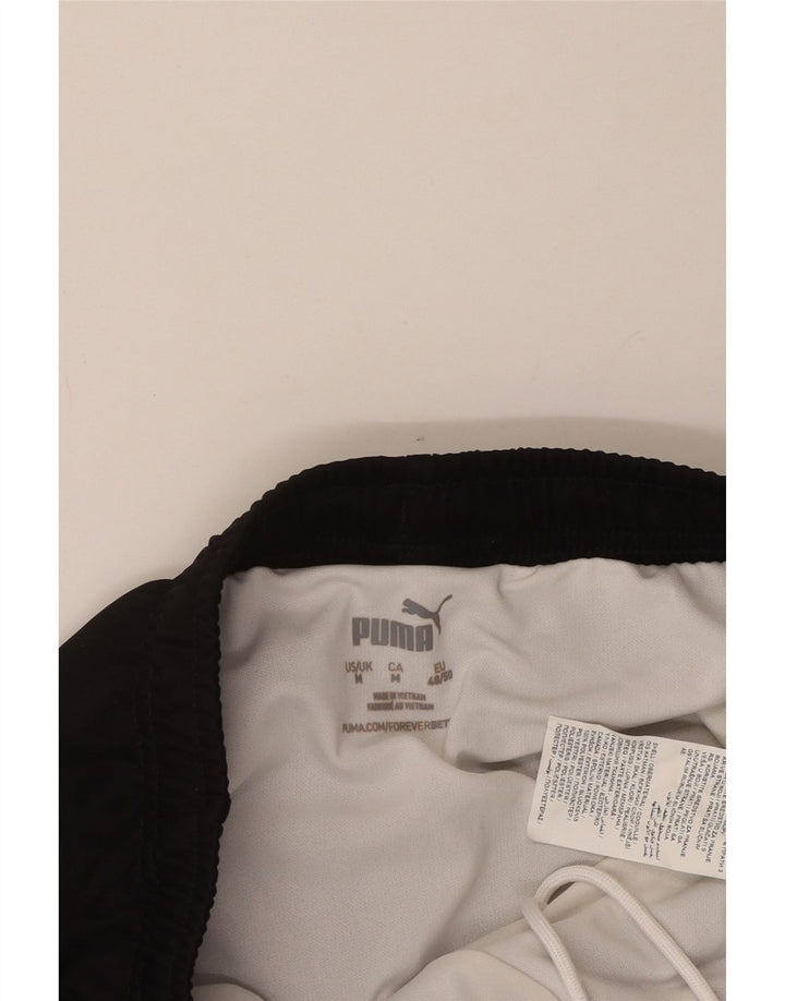 Puma muške sportske kratke hlače srednje crne boje od poliestera