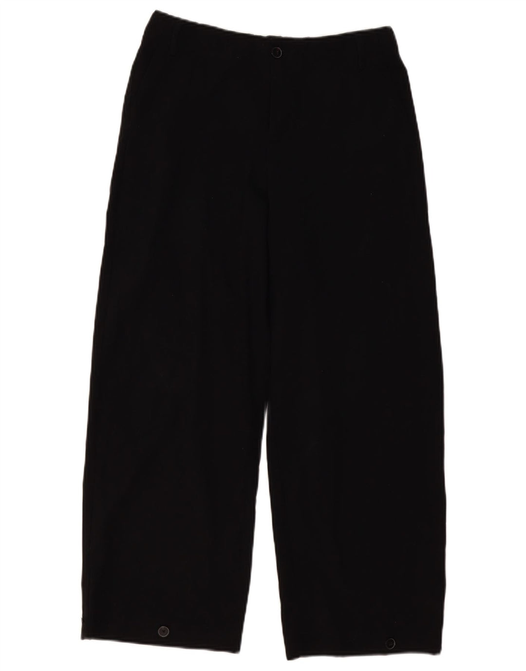 ZARA ženske široke chino hlače male W26 L26 crne