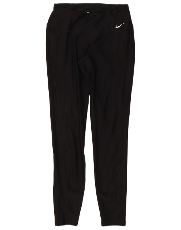 Nike ženske Dri Fit tajice UK 6 XS crni poliester
