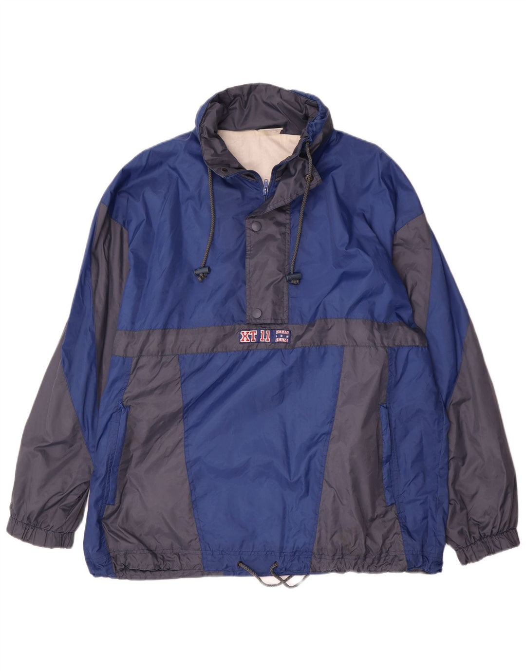 Marcel Clair Muški pulover kišna jakna UK 40 Large Blue Colourblock