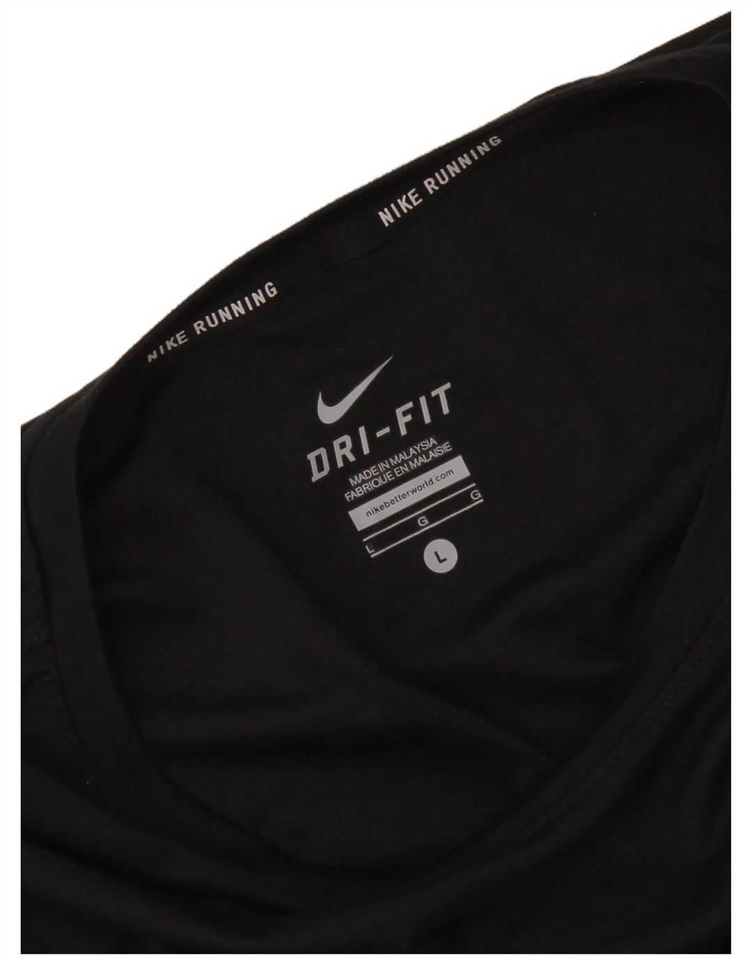 Nike ženska majica s dugim rukavima Dri Fit UK 14 velika crna