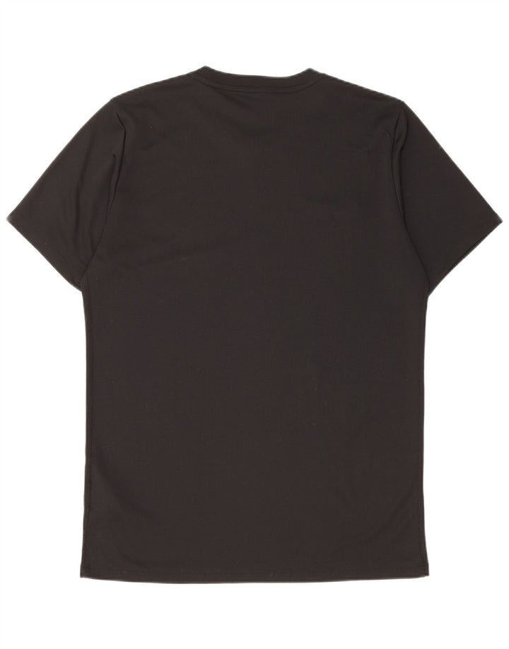 Nike Dri Fit majica kratkih rukava srednji crni poliester
