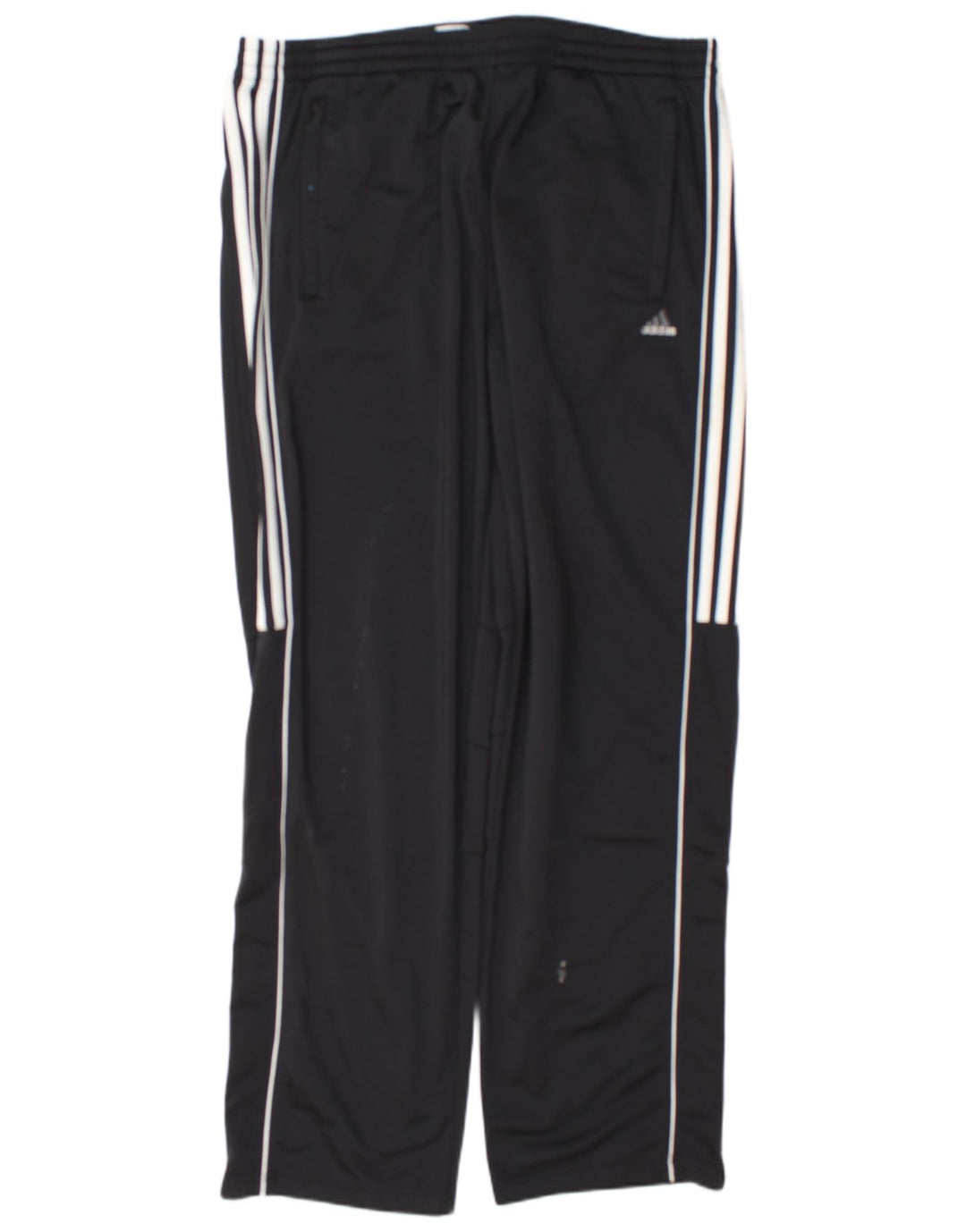 Adidas muške hlače od trenirke XL crni poliester na pruge