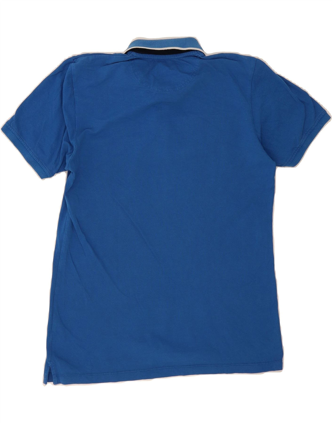 LEE Mens Regular Fit Polo Shirt Medium Blue Cotton Vintage Lee and Second-Hand Lee from Messina Hembry 