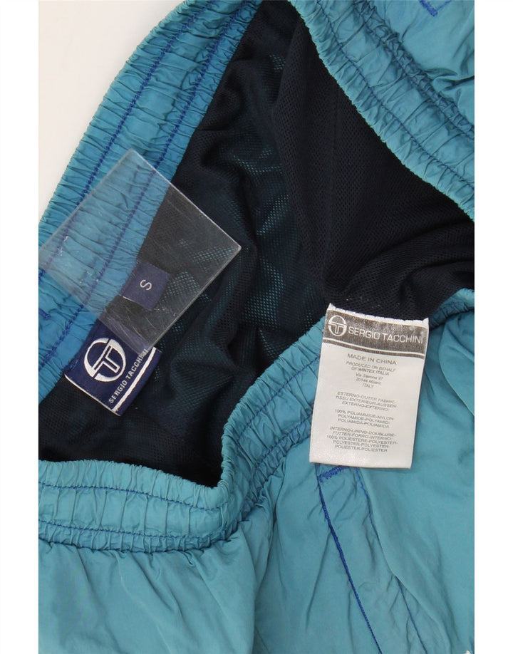 Sergio Tacchini muške kratke hlače za kupanje Male tirkizne poliamidne boje