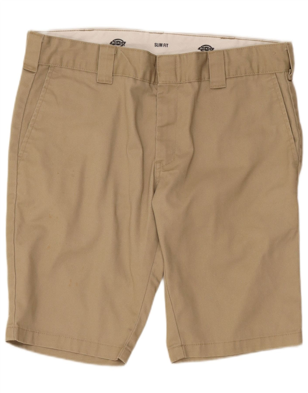 Dickies muške uske kratke chino hlače W36 veliki bež poliester
