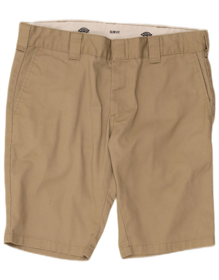 Dickies muške uske kratke chino hlače W36 veliki bež poliester