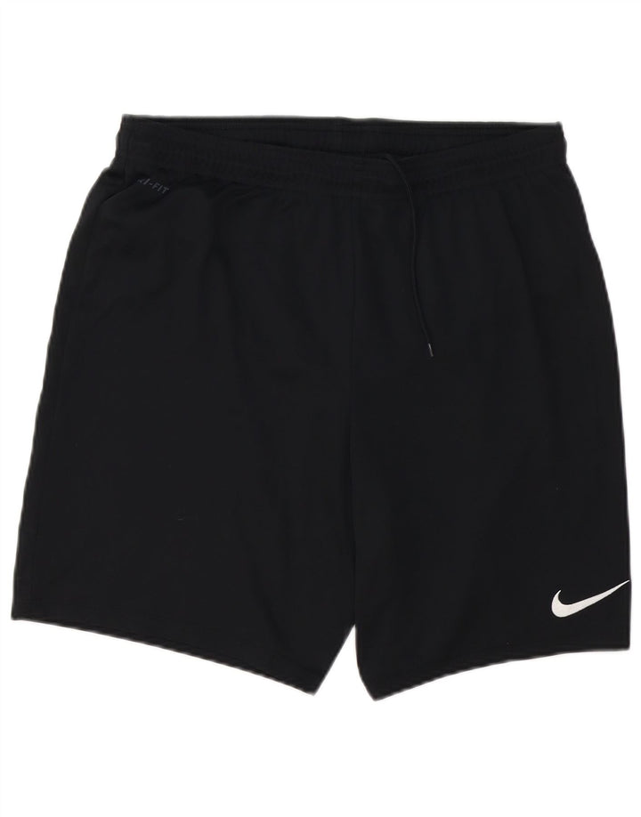 Nike muške Dri Fit sportske kratke hlače, veliki crni poliester