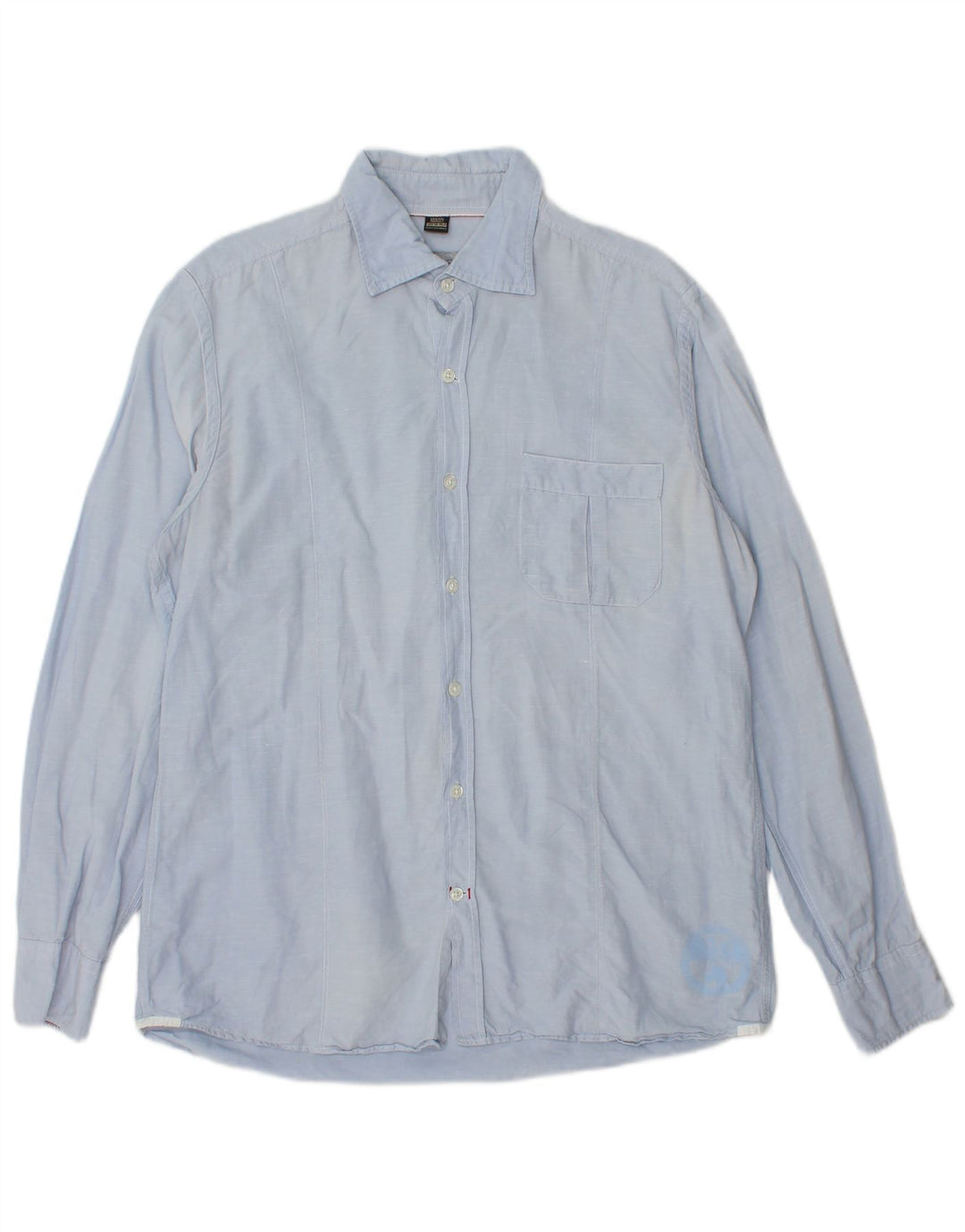 Napapijri muška košulja Large Blue Cotton