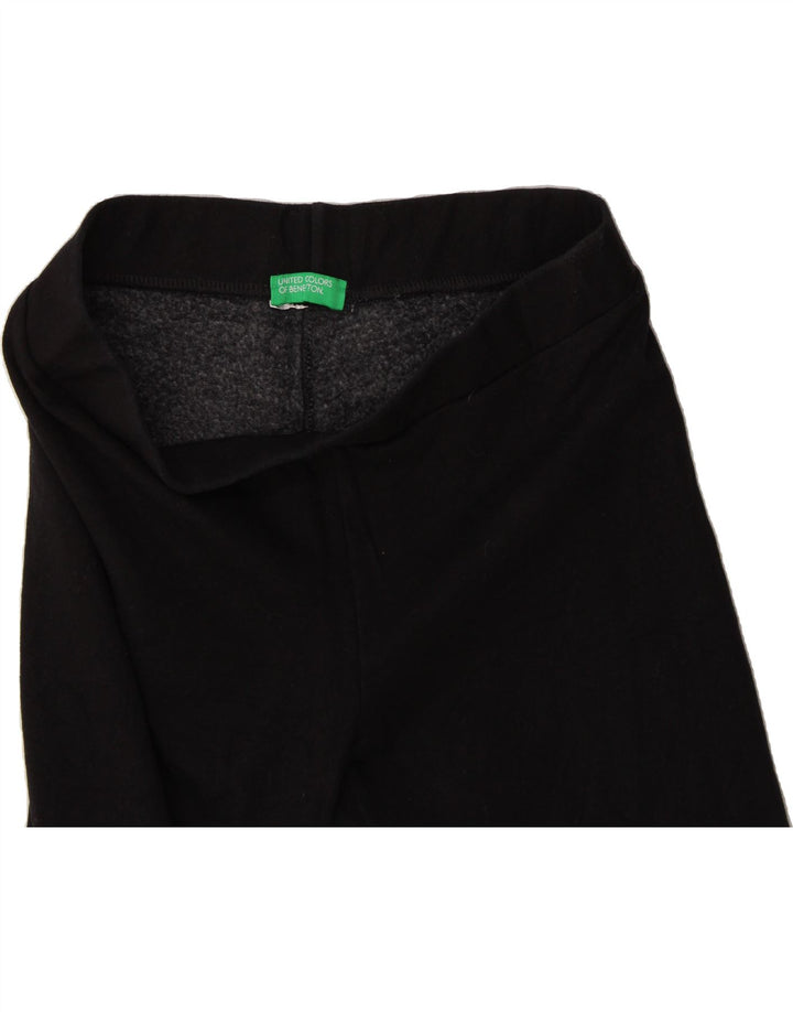 BENETTON Womens Leggings UK 8 Small  Black Vintage Benetton and Second-Hand Benetton from Messina Hembry 