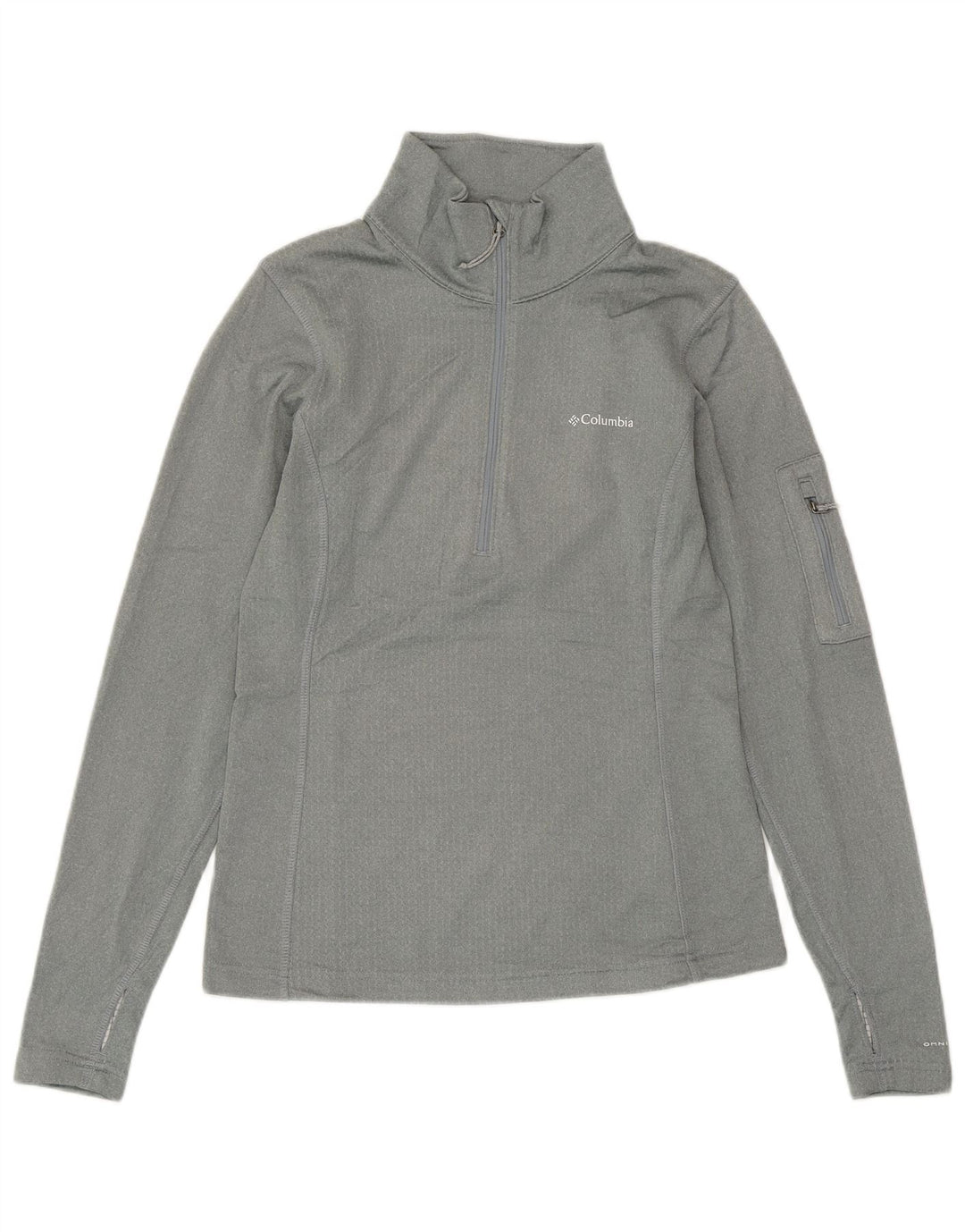 COLUMBIA Muška trenirka Omni-Wick Zip Neck Top XS Sivi poliester