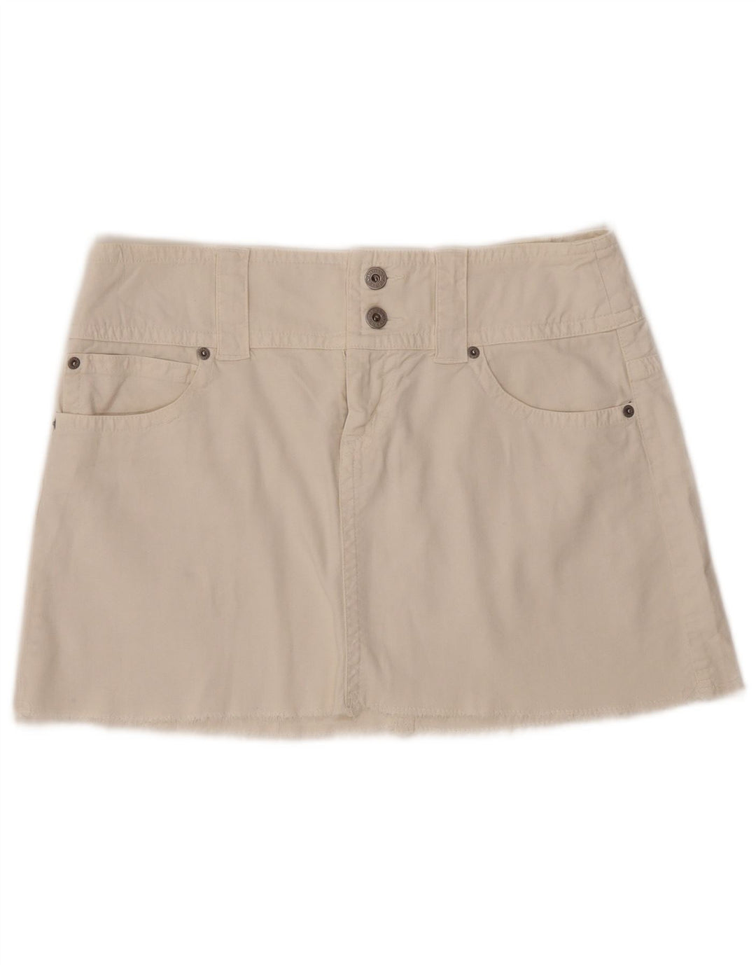 Guess ženska traper mini suknja srednje veličine W32 bijela