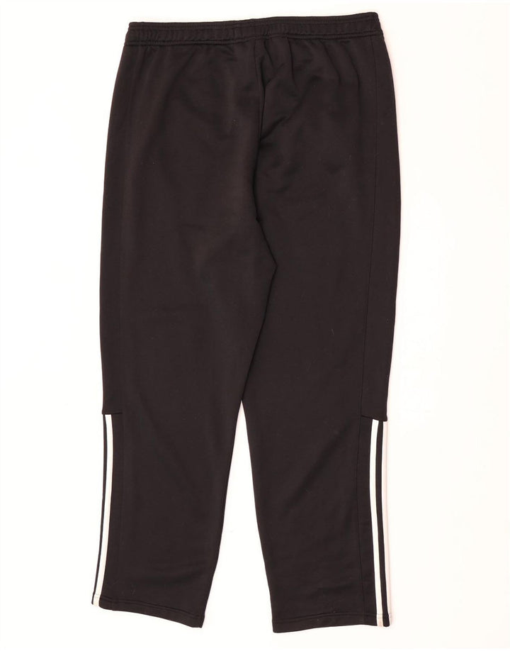 Adidas muške trenirke XL crne poliesterske hlače