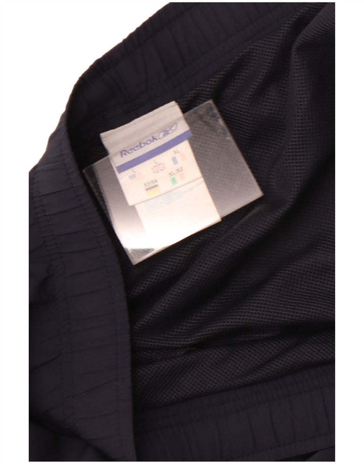 Reebok muške sportske kratke hlače velike tamnoplave poliesterske boje