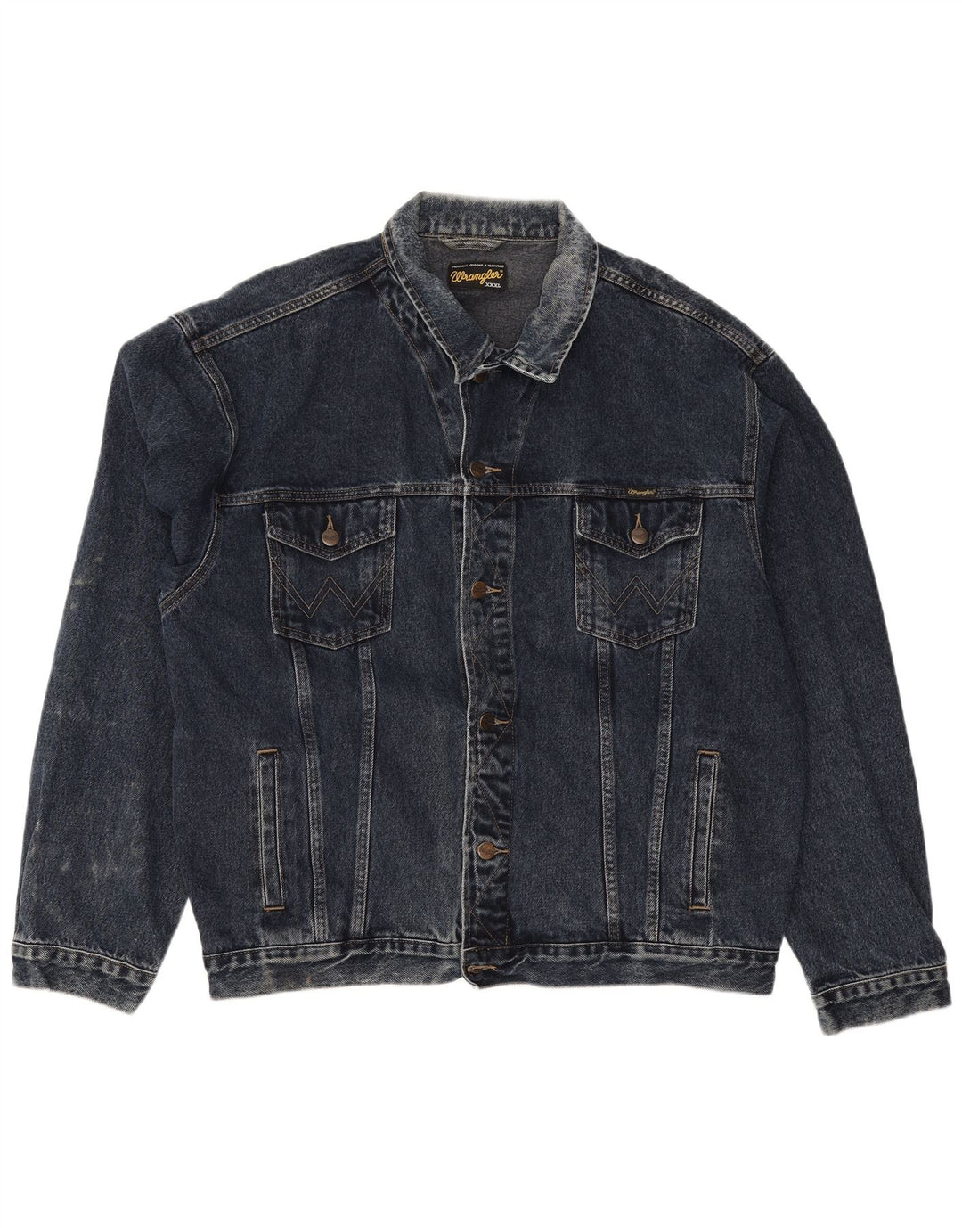 Wrangler muška traper jakna UK 46 3XL tamnoplavi pamuk Classic