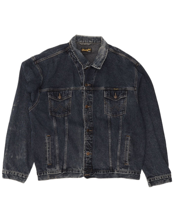 Wrangler muška traper jakna UK 46 3XL tamnoplavi pamuk Classic
