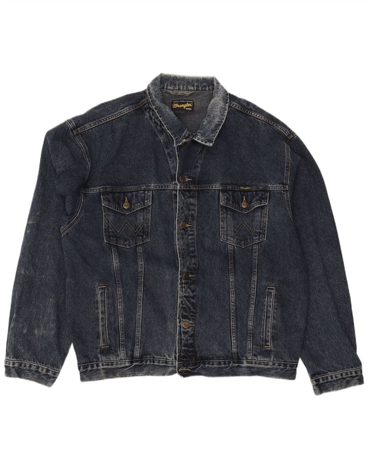 Wrangler muška traper jakna UK 46 3XL tamnoplavi pamuk Classic