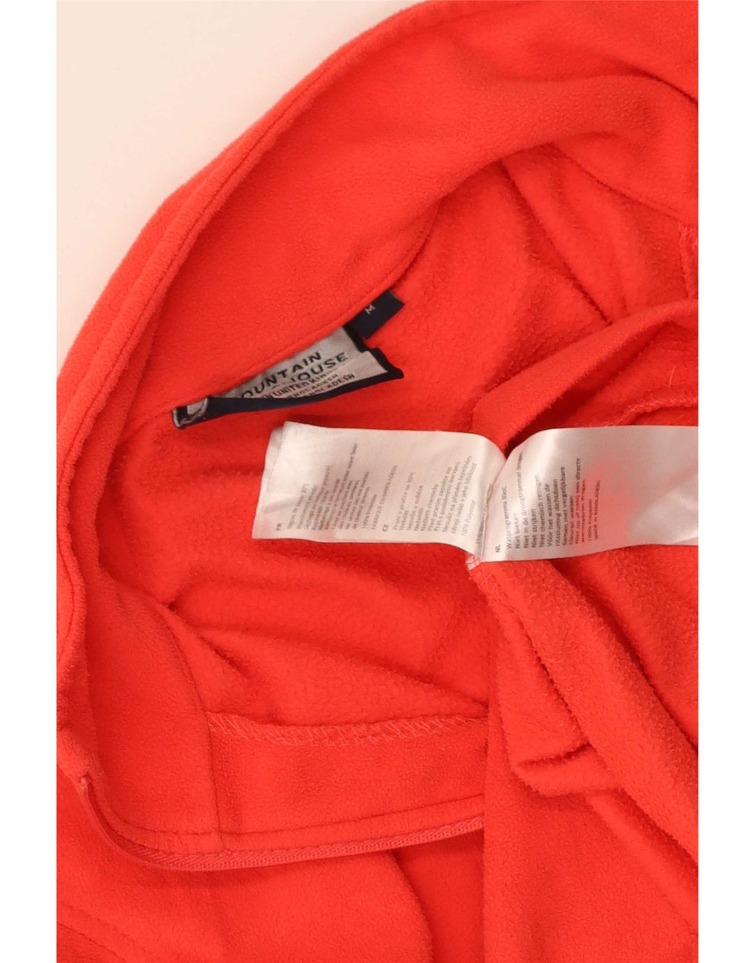 Mountain Warehouse Ženski džemper od flisa s patentnim izrezom UK 14 srednje crvene boje od poliestera