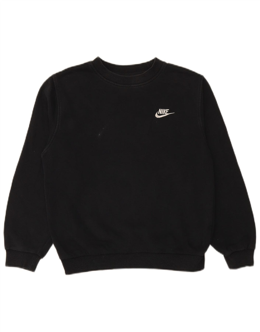 NIKE Boys Sweatshirt Džemper 12-13 Years Large Black