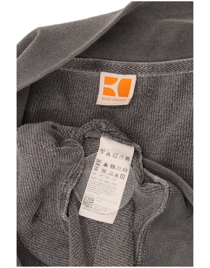 Hugo Boss muška trenirka gornja jakna 2XL sivi pamuk