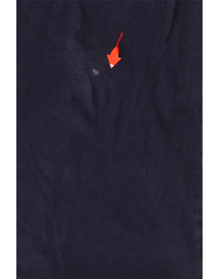 LEVI'S Mens Standard Graphic T-Shirt Top Medium Navy Blue Cotton Vintage Levi's and Second-Hand Levi's from Messina Hembry 