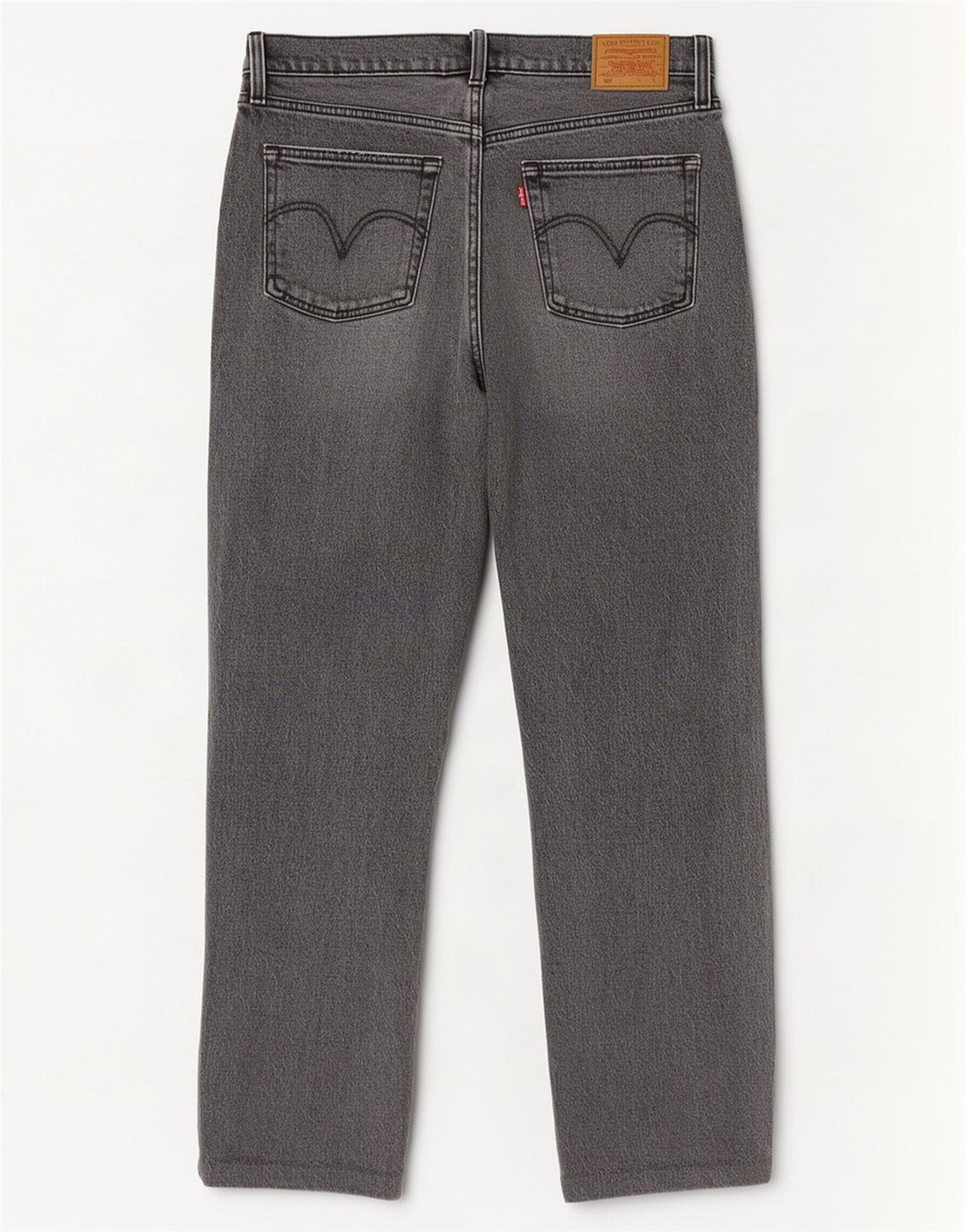 Levi's muške 501 ravne traperice W28 L27 sivi pamuk