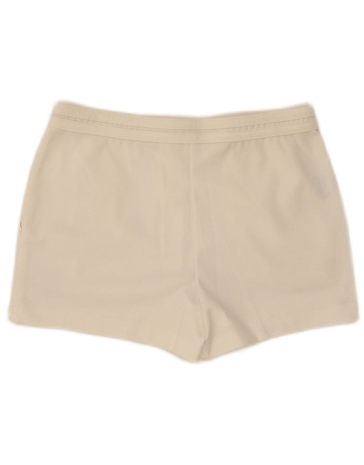Sergio Tacchini muške chino kratke hlače IT 48 srednje W30 bijeli poliester