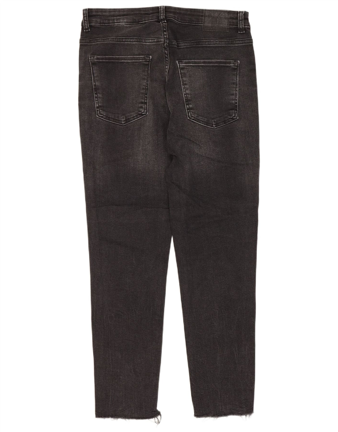 ZARA Ženske uske traperice EU 42 Large W32 L27 crne