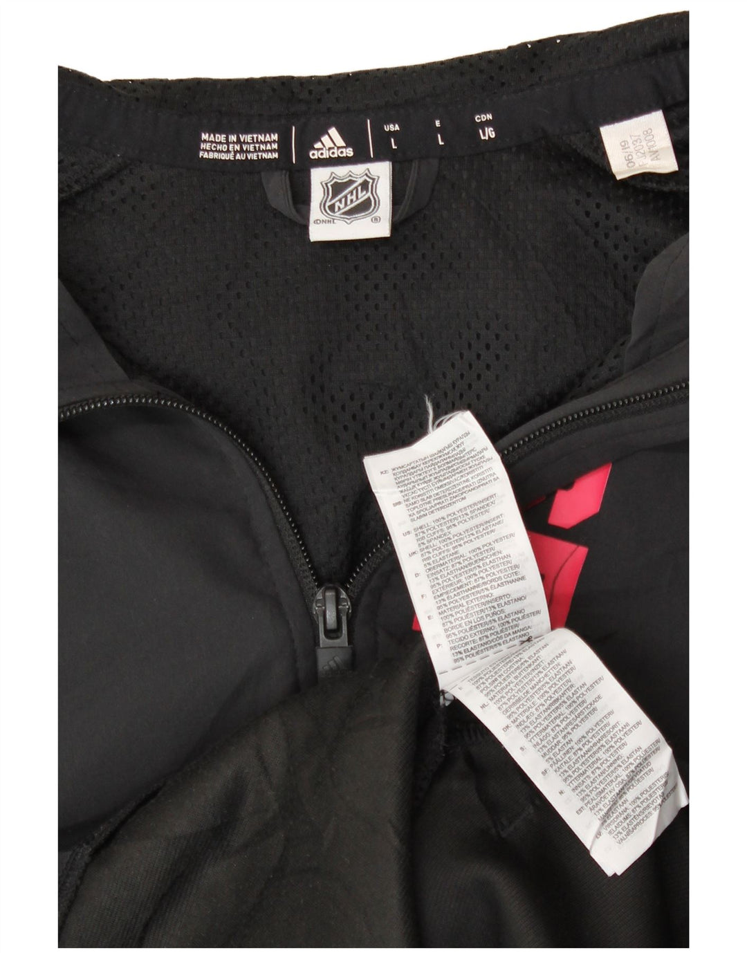 ADIDAS Muška gornja jakna trenirke Ottawa Senators Graphic Large Black