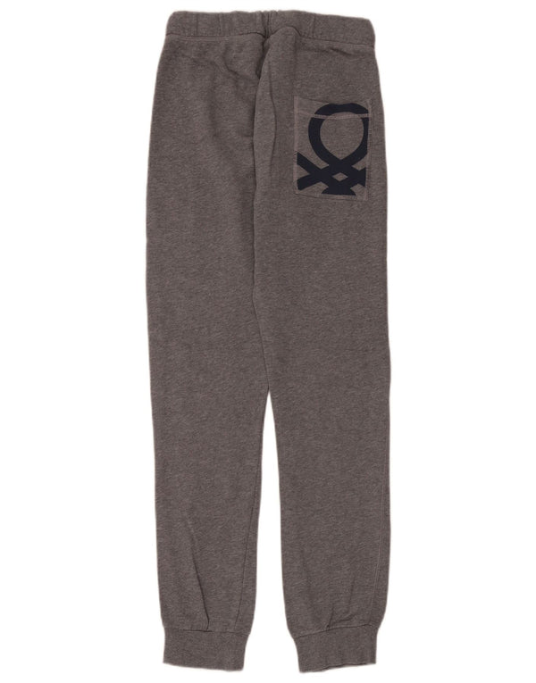 Benetton Boys Graphic Trenirka Hlače Joggers 15-16 Years Grey