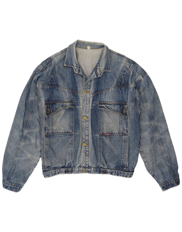 Vintage muška traper jakna UK 42 XL plava