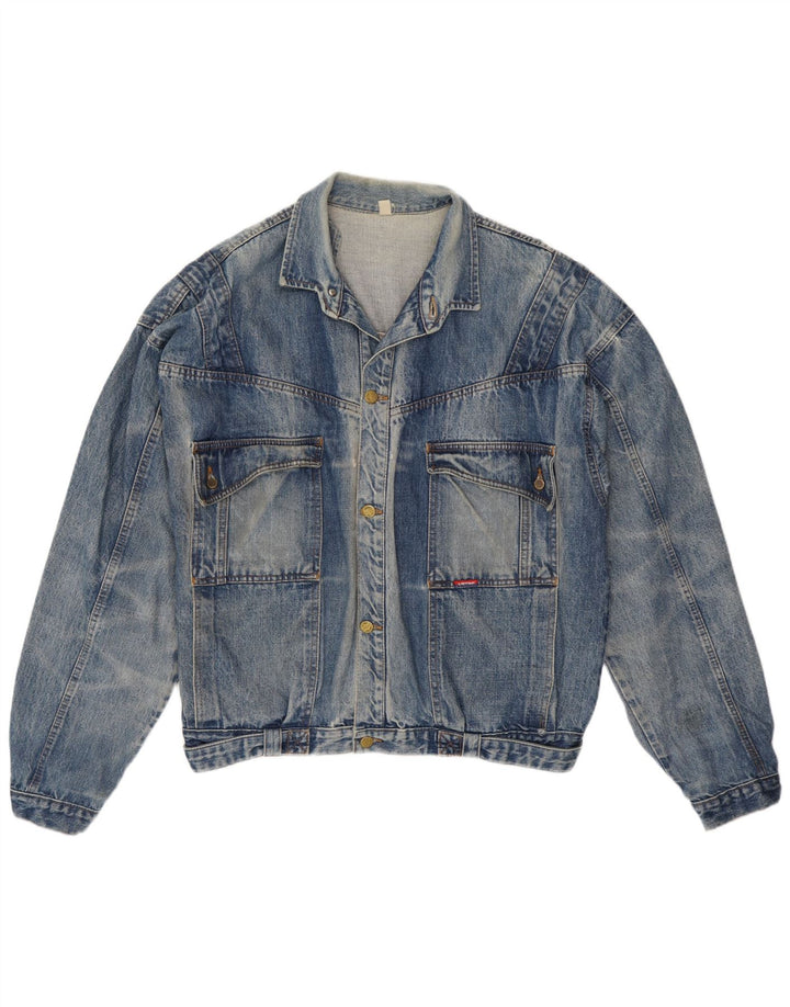 Vintage muška traper jakna UK 42 XL plava
