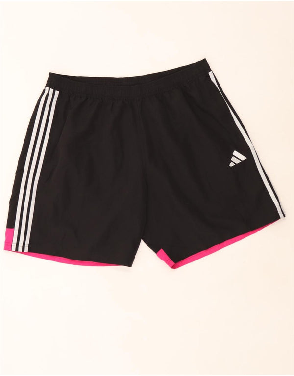 Adidas muške kratke sportske kratke hlače Aeroready Slim Fit 2XL crni poliester u boji