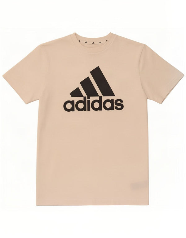 Majica s kratkim rukavima Adidas za dječake, 11-12 godina, bijeli pamuk