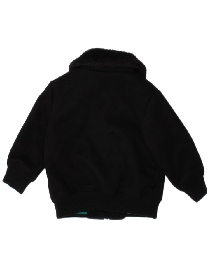 Bomber jakna Ted Baker za dječake od 12 do 18 mjeseci, crni poliester