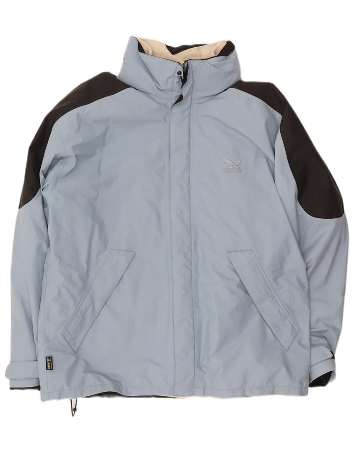 SALEWA muška skijaška jakna UK 42 XL plavi poliester u boji