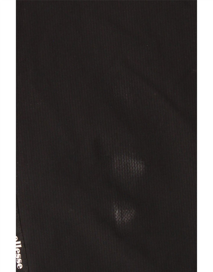 Muške trenirke Ellesse Graphic Trenirke Male crne poliesterske hlače