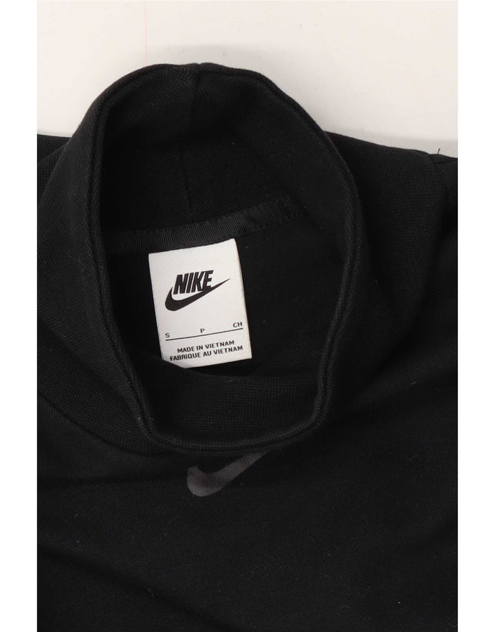 Nike ženski kratki džemper prekomjerne majice UK 10 mali tamnoplavi