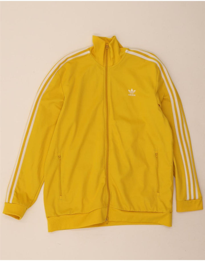 Adidas muška trenirka gornja jakna XL žuti pamuk