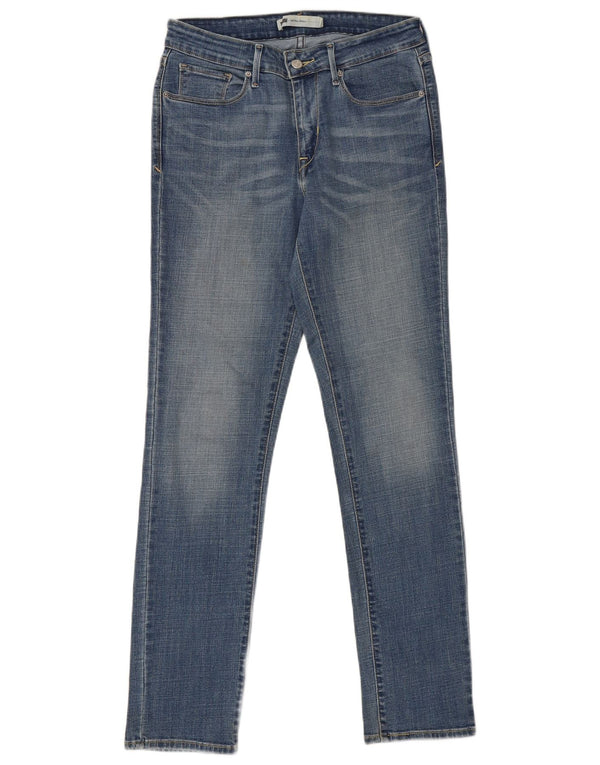 Levi's ženske uske traperice srednjeg rasta US 8 srednje W30 L31 plave