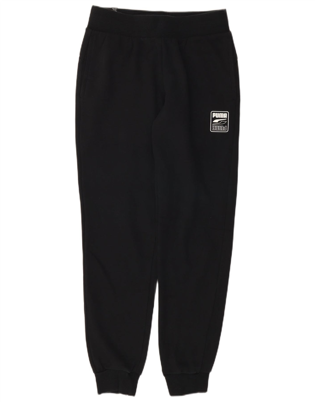 PUMA Ženska trenirka Hlače Joggers UK 12 srednje crne