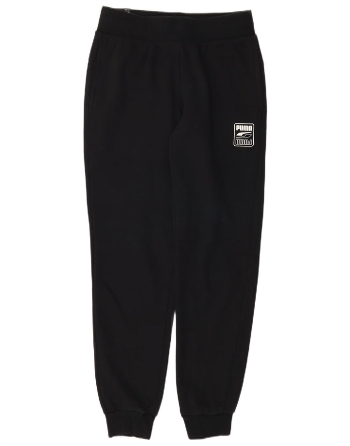 PUMA Ženska trenirka Hlače Joggers UK 12 srednje crne