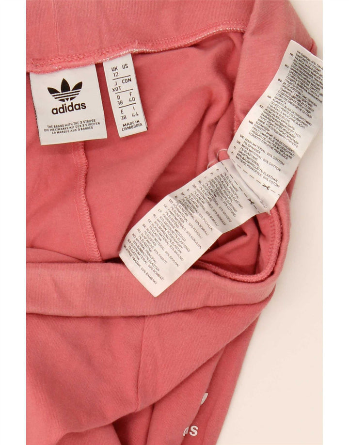 Adidas ženske tajice UK 12 Srednje ružičasti pamuk