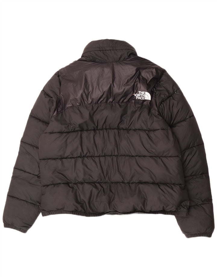 The North Face ženska podstavljena jakna s kapuljačom UK 18 XL crni poliester