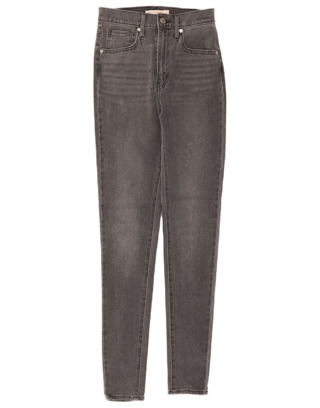 LEVI'S Ženske Mile High Super Skinny traperice W27 L30 Sivi pamuk