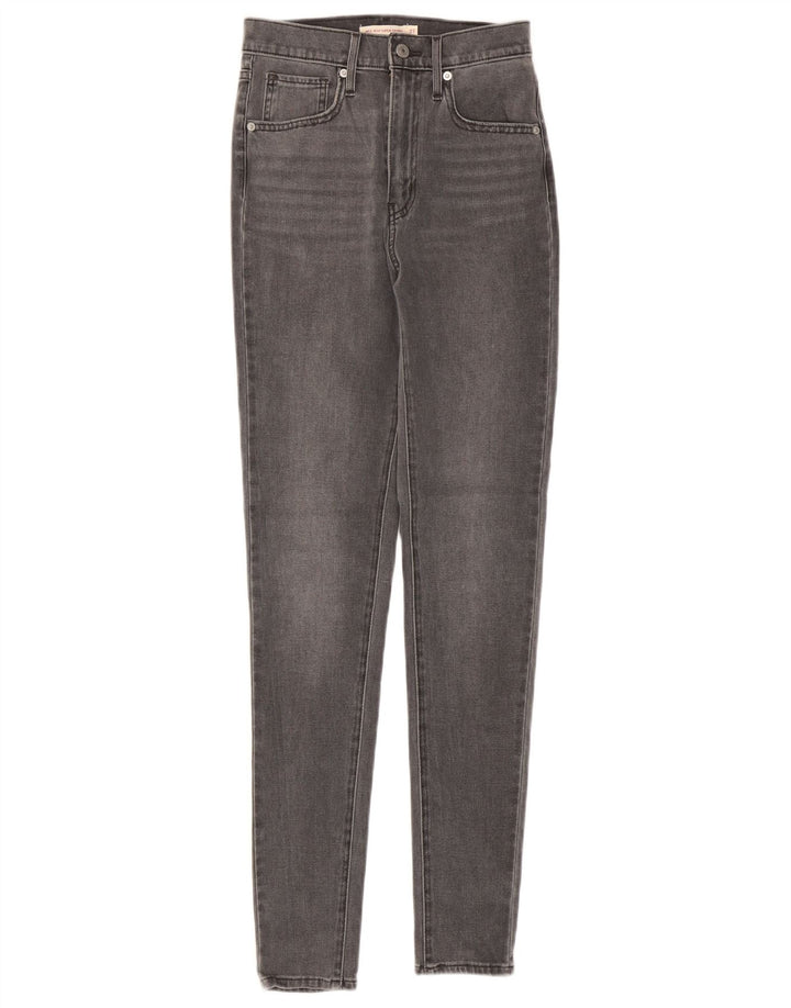 LEVI'S Ženske Mile High Super Skinny traperice W27 L30 Sivi pamuk