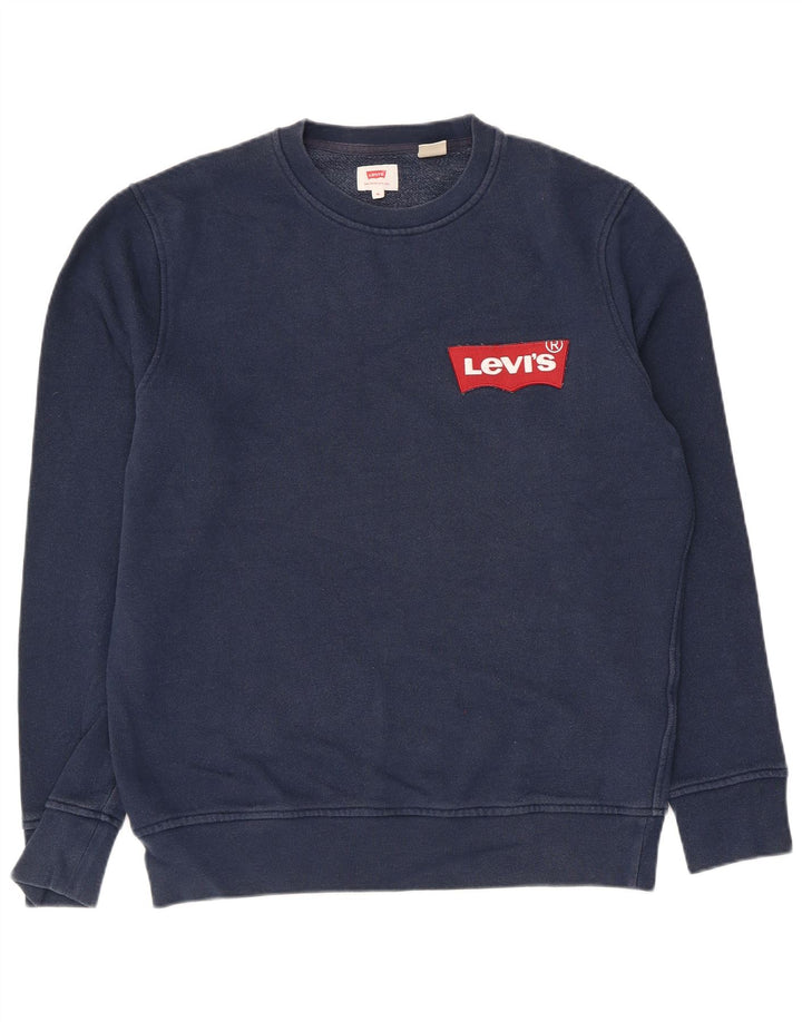 Levi's muška trenirka s grafičkim motivima Srednji tamnoplavi pamuk