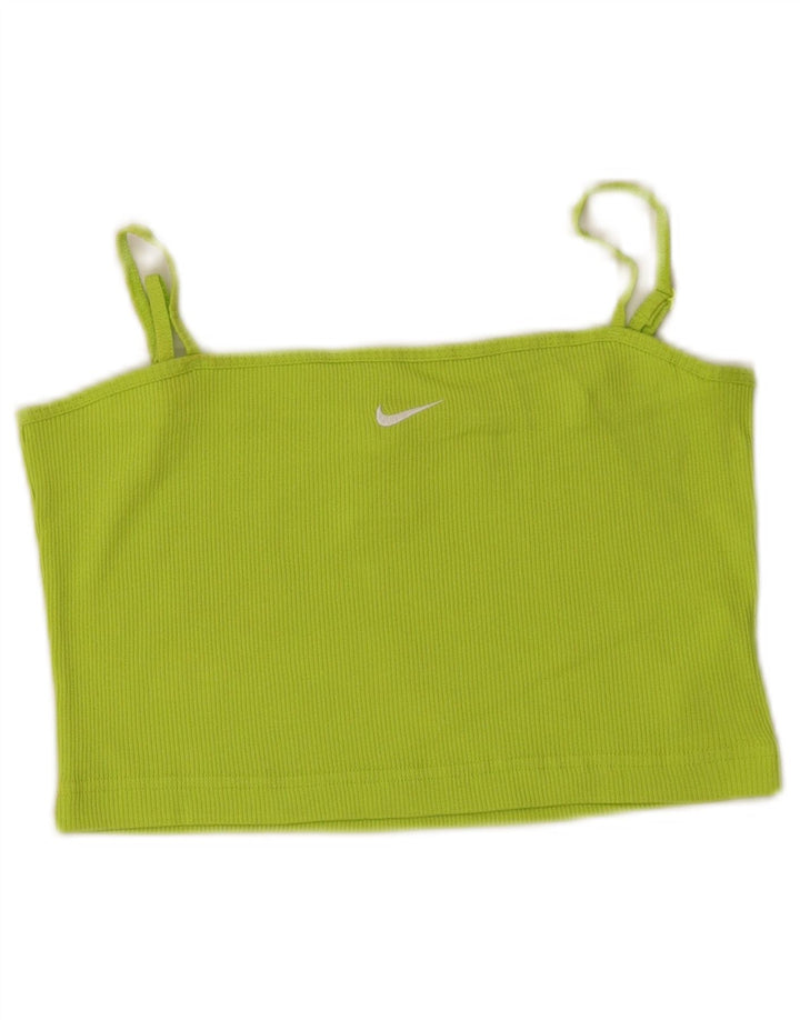 Nike ženska majica s kratkim rukavima UK 8, mala zelena pamuk