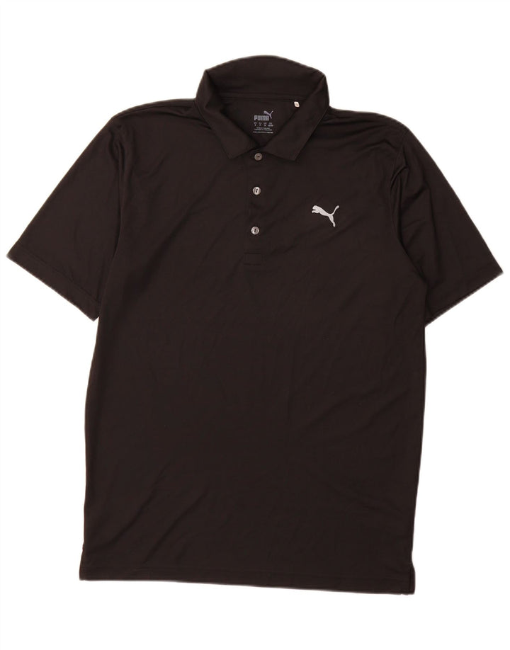 Puma muška polo majica srednji crni poliester